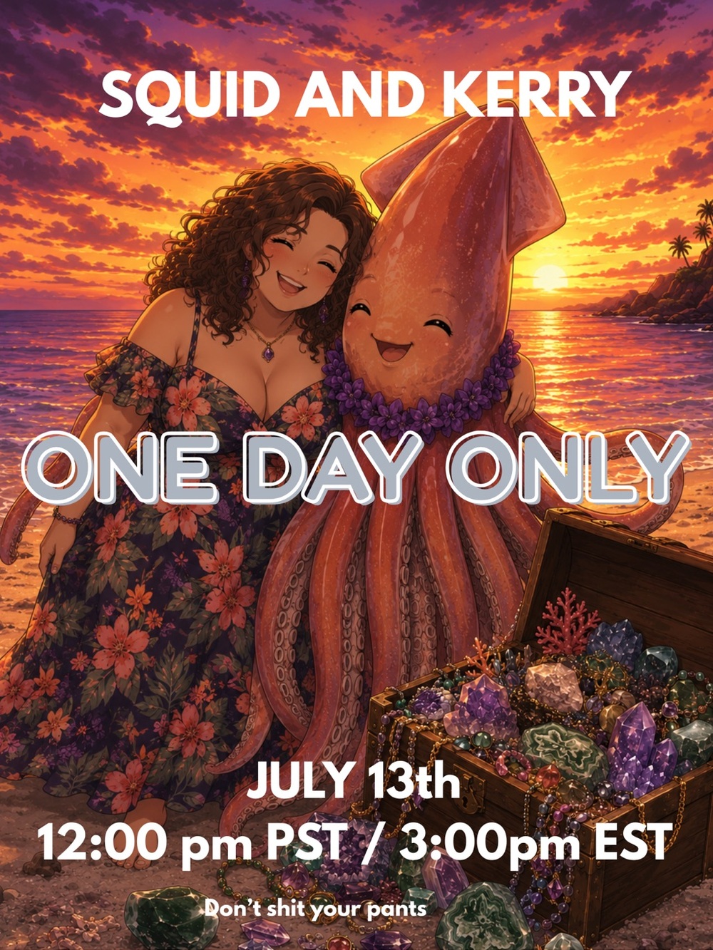 Squid crystals and ChubbyHugs LIVE